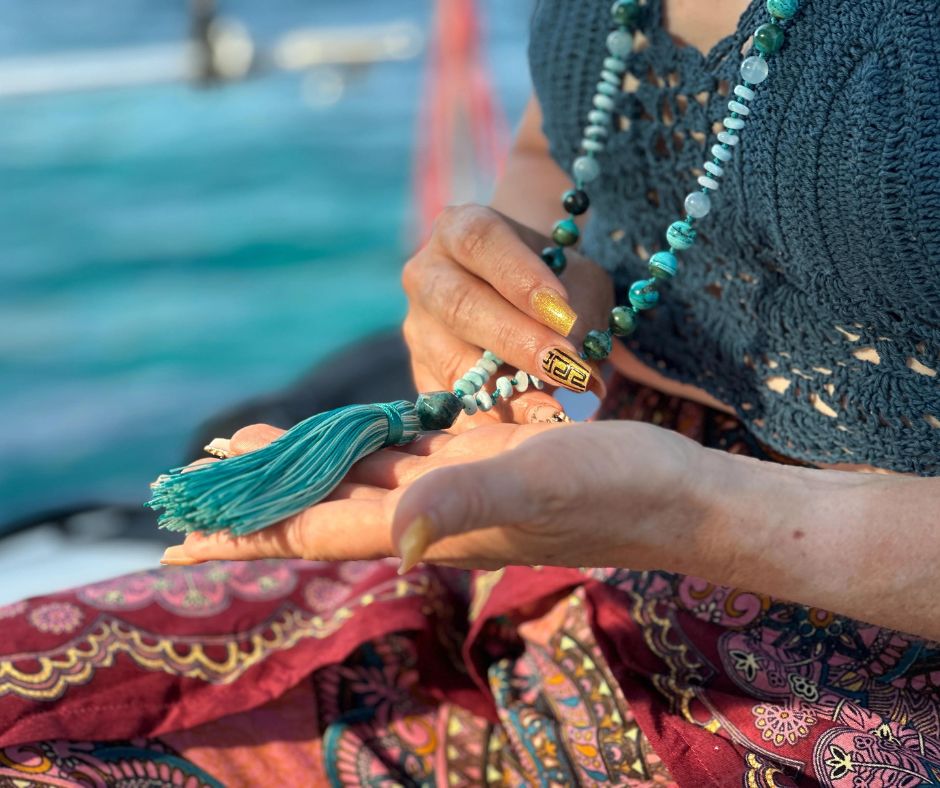 Greek inspired mala collecion