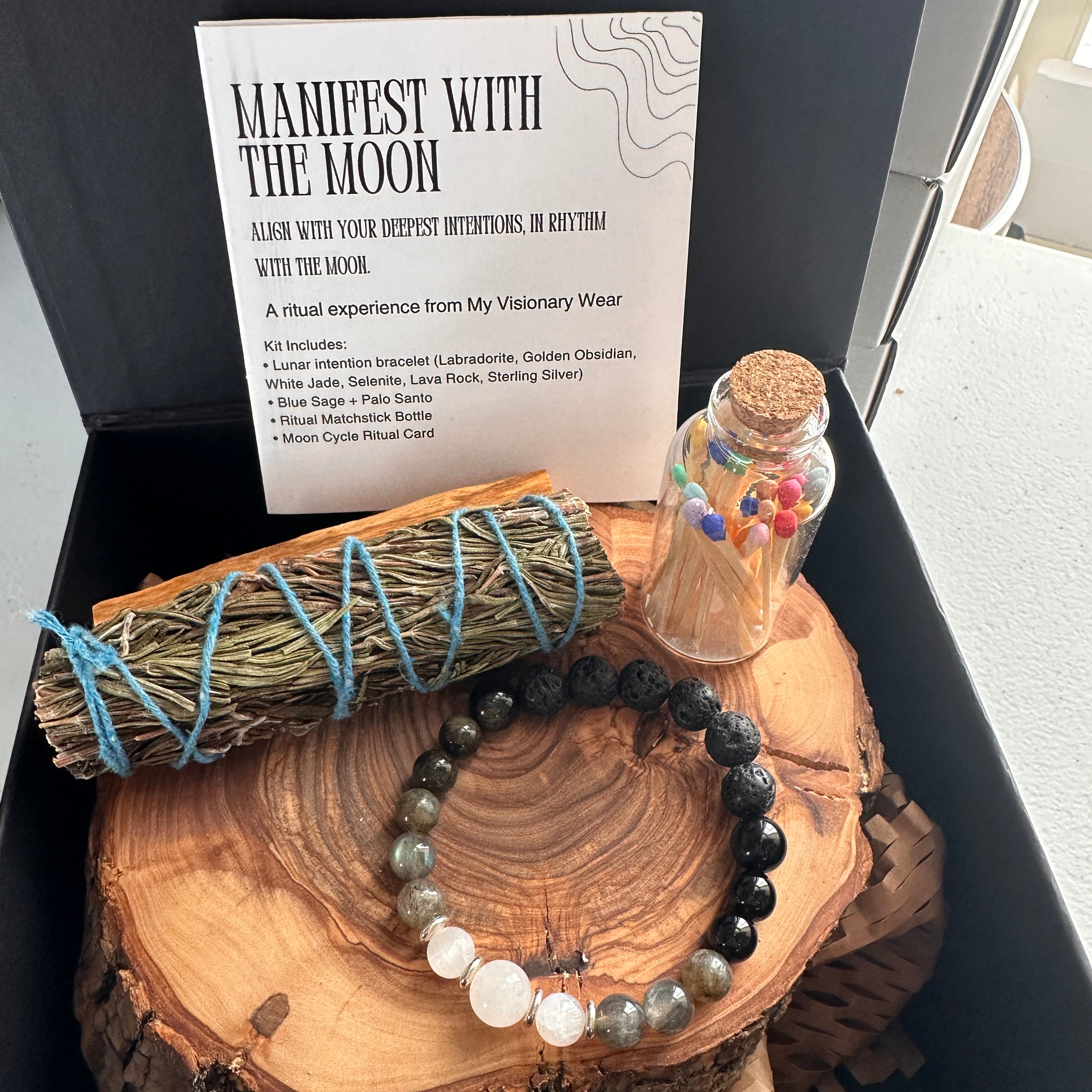 Manifest with the Moon Intention Bracelet Kit