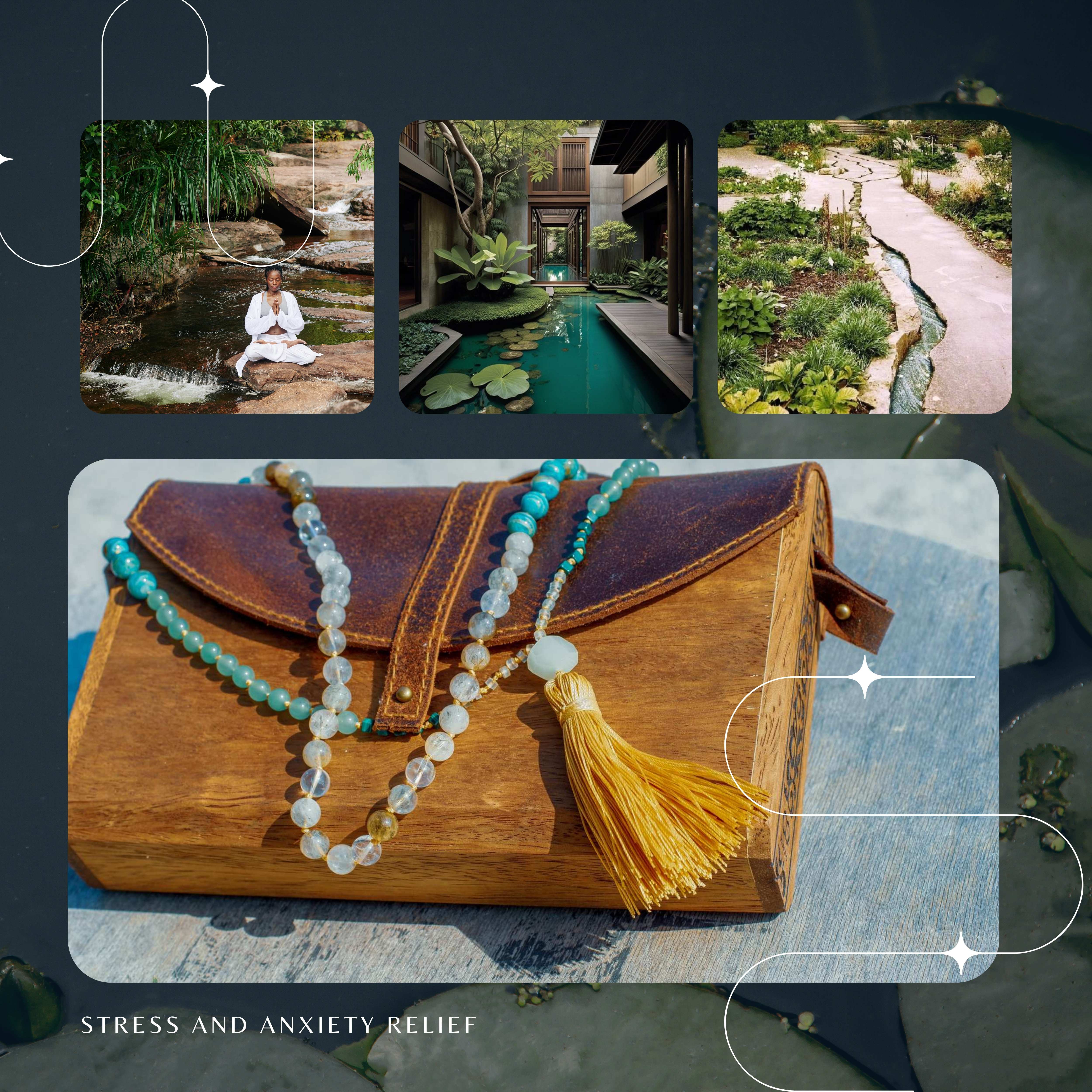 Mala designed with stress and anxiety in mind