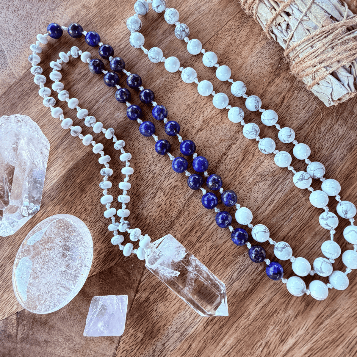 Clarity & Awareness Mala | Blue Horizon