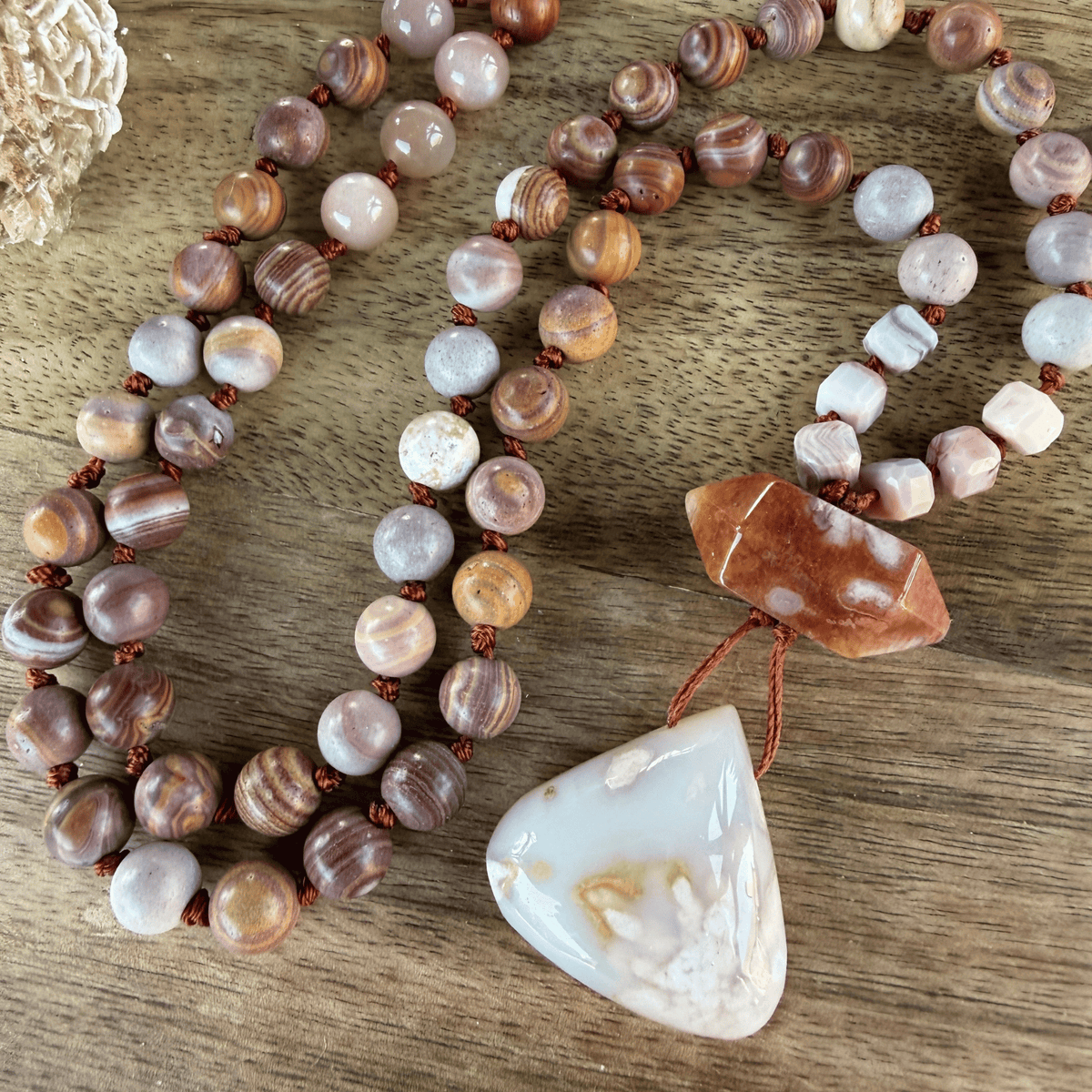 Transformation & Growth Mala | Desert Bloom