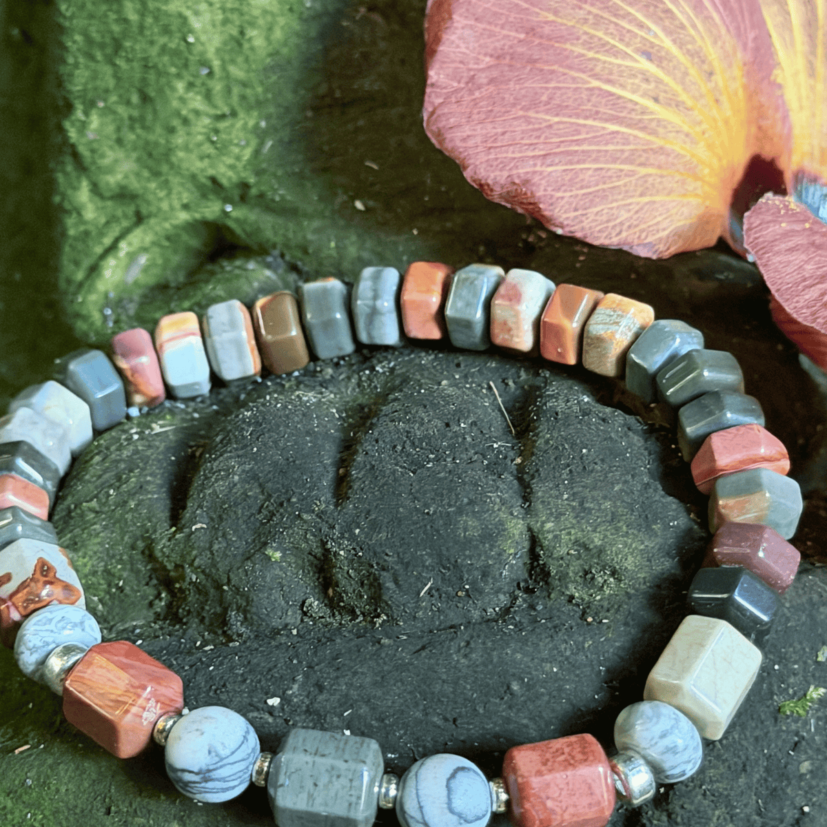 Grounding & Perspective Mala | Woven Path