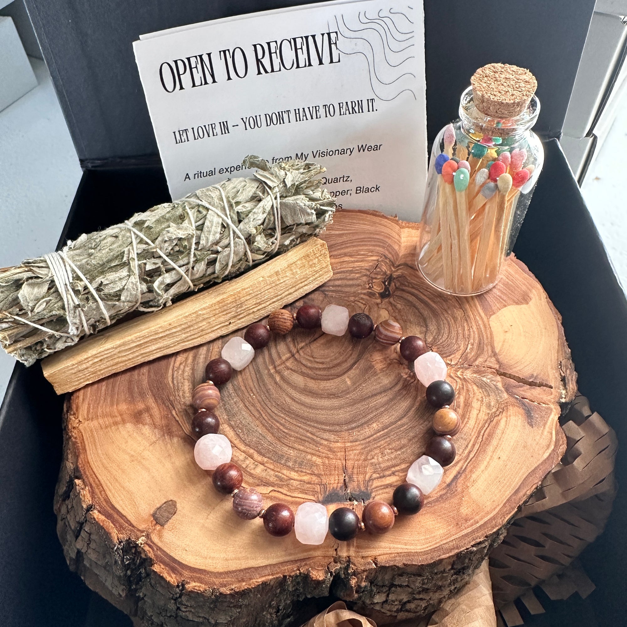 Open to Receive Intention Ritual Kit