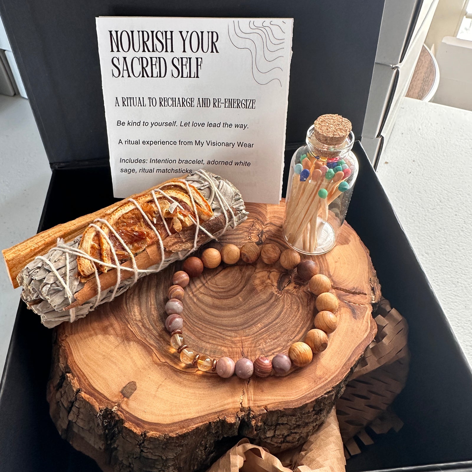 Nourish Yourself Intention Bracelet Kit