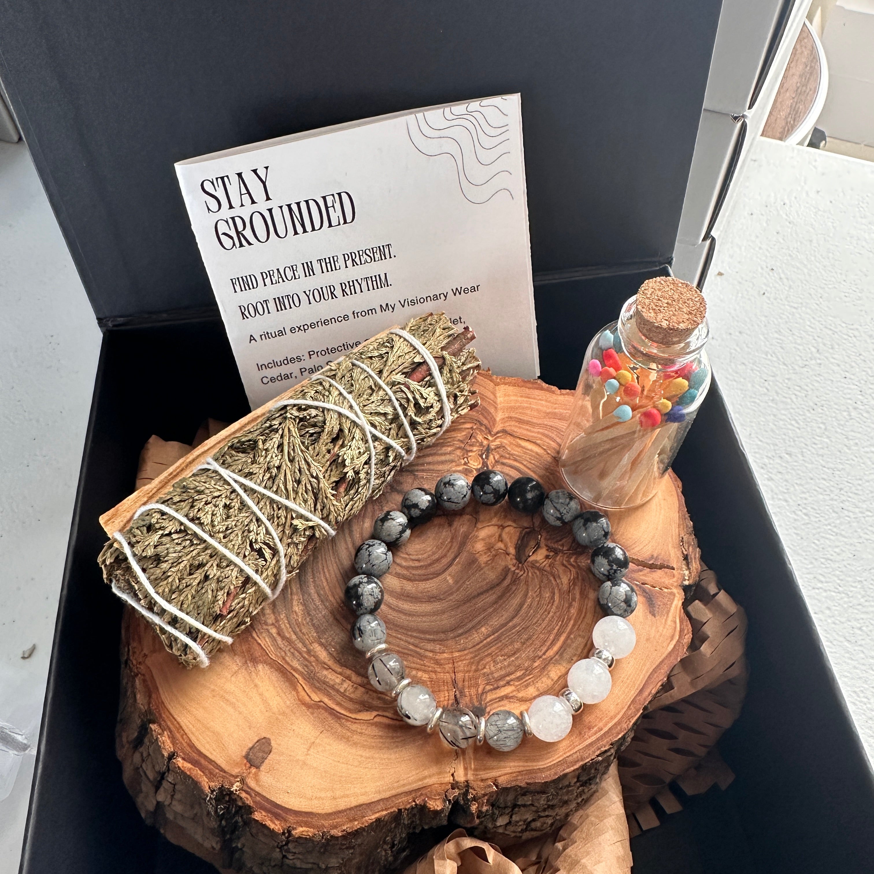 Stay Grounded Intention Bracelet Kit