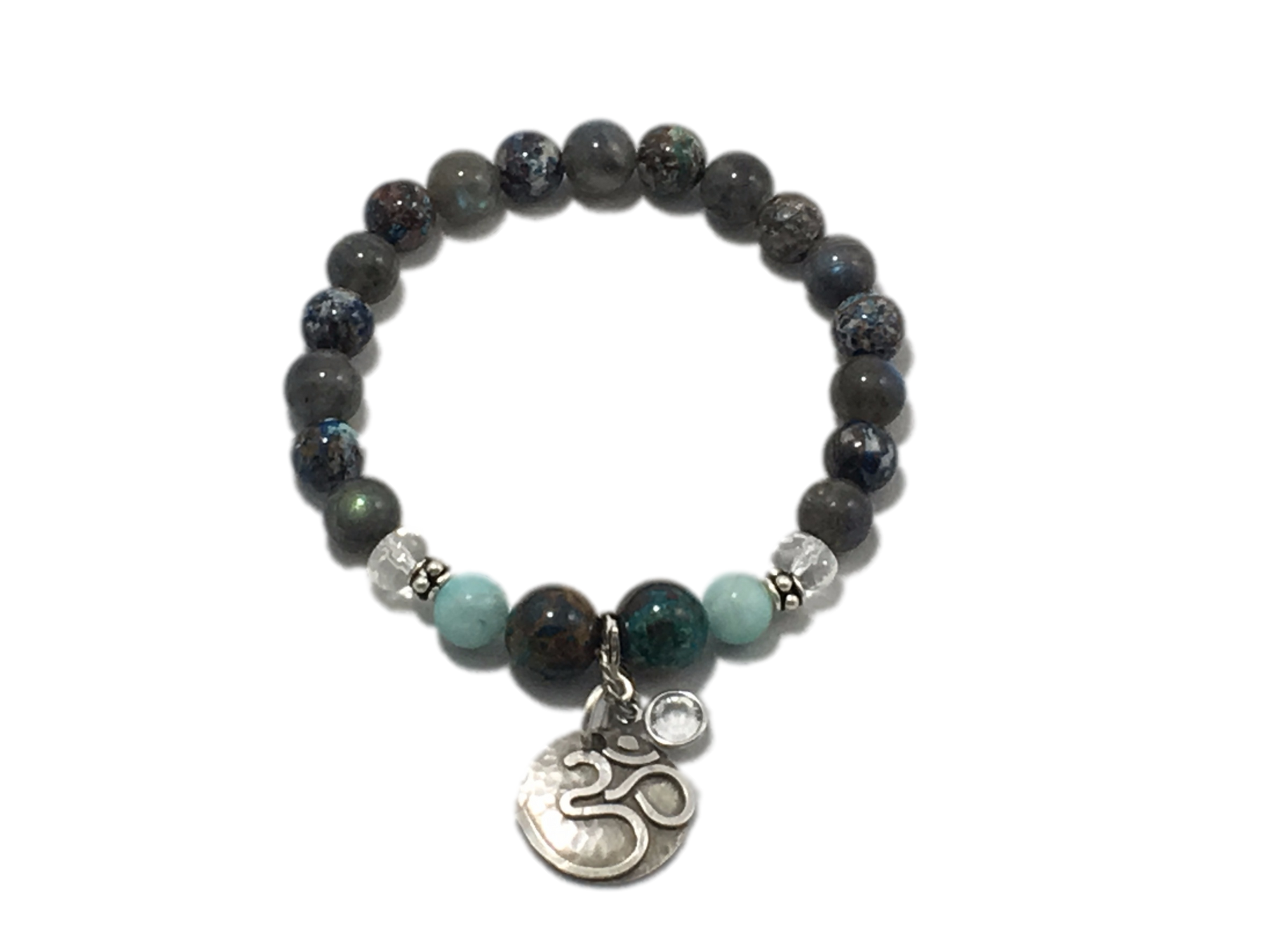 THROAT AND THIRD EYE (FIFTH AND SIXTH) CHAKRAS BRACELET